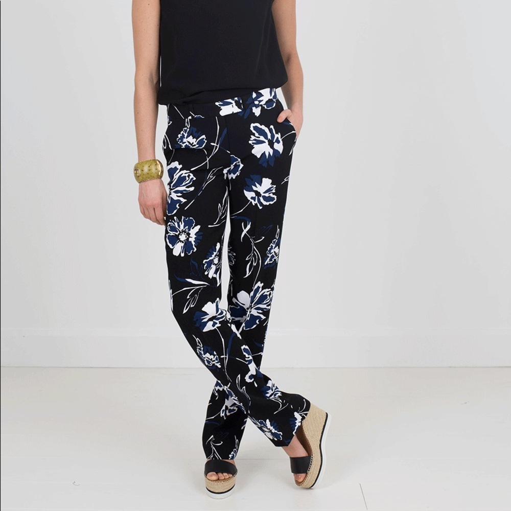 MICHAEL KORS COLLECTION Straight Leg Trouser
